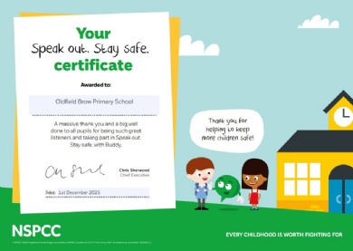 NSPCC Speak Out Stay Safe Workshops